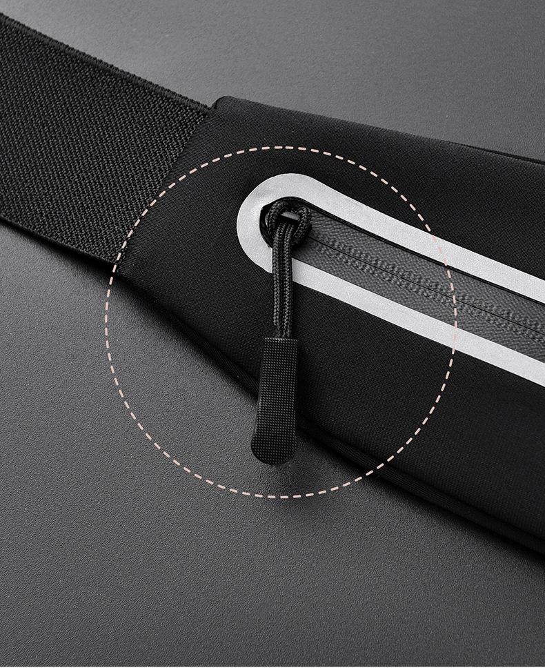 Unisex Waterproof Slim Running Belt: Multifunctional Phone Pouch for Outdoor Sports, Cycling, and Fitness