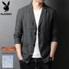 Playboy Men's 100% Linen Casual Blazer