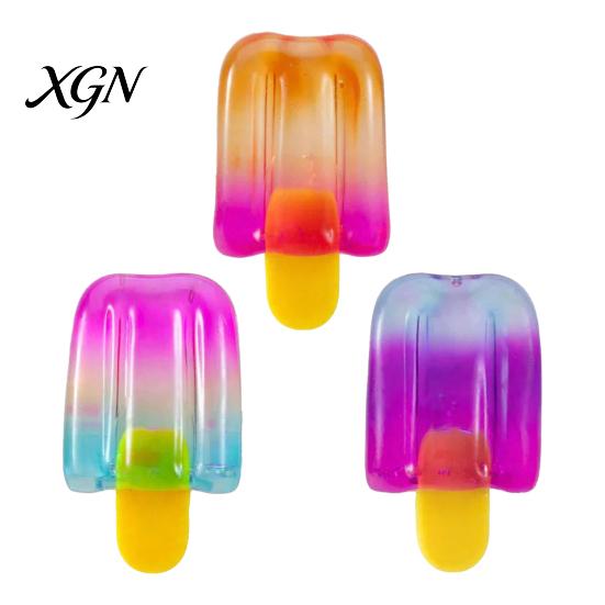 Ice Stick Stress Ball Colorful Squeeze Toy Relief Simulation Cream Sensory TPR Hand Exercise Summer Party Birthday