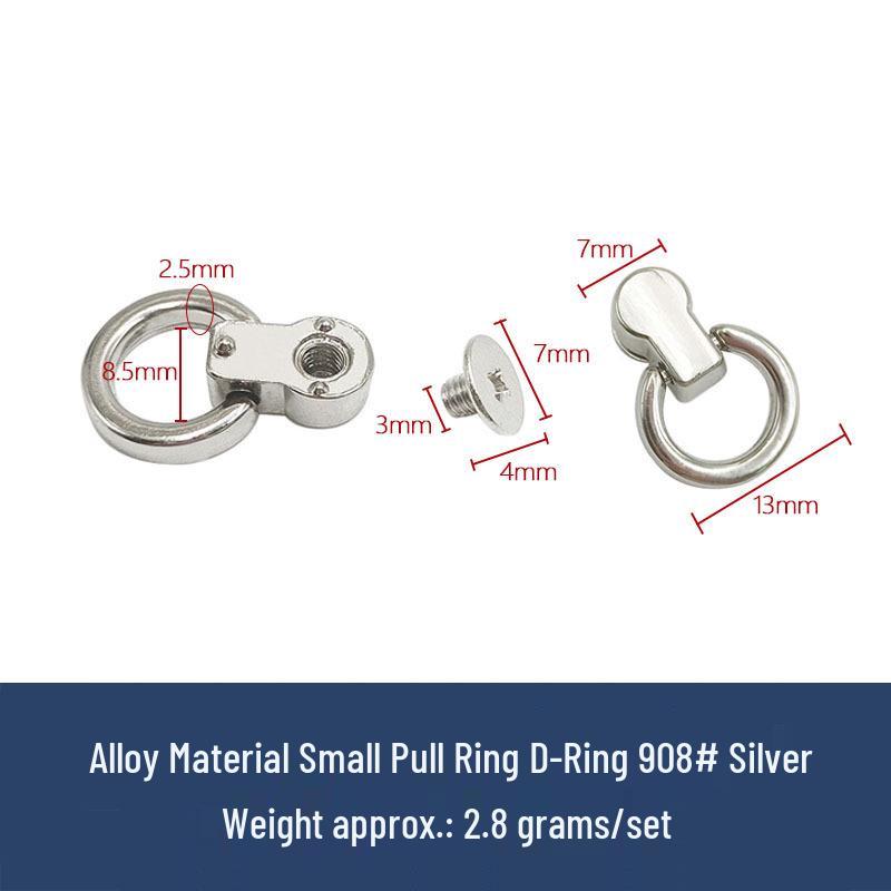 Taschen- und Gepäckzubehör: Ringe, Mönchskopf, Nippelstecker, DIY Lederschnallen, Schraubnieten