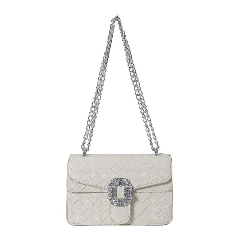 

Fashion Chain Bag Women s New Versatile Commuter Shoulder Messenger Bag белый