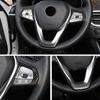 Car Steering Wheel Button Frame Trim Cover Sticker Interior Accessories For BMW 3 5 7  Series 6GT X3 X5 X7 G20 G30 G05 G07 G11