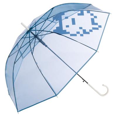 Tamagotchi X Skeleton Blue Long Umbrella 61cm Large Jump Character Collaboration Game Stylish Cute Shiny Retro Wpc. [Vinyl Umbrella] Wpc.cchi