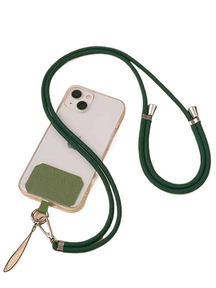 Retractable Adjustable Phone Lanyard: Anti-Drop Crossbody/Shoulder Strap for Men & Women, Durable and Long.