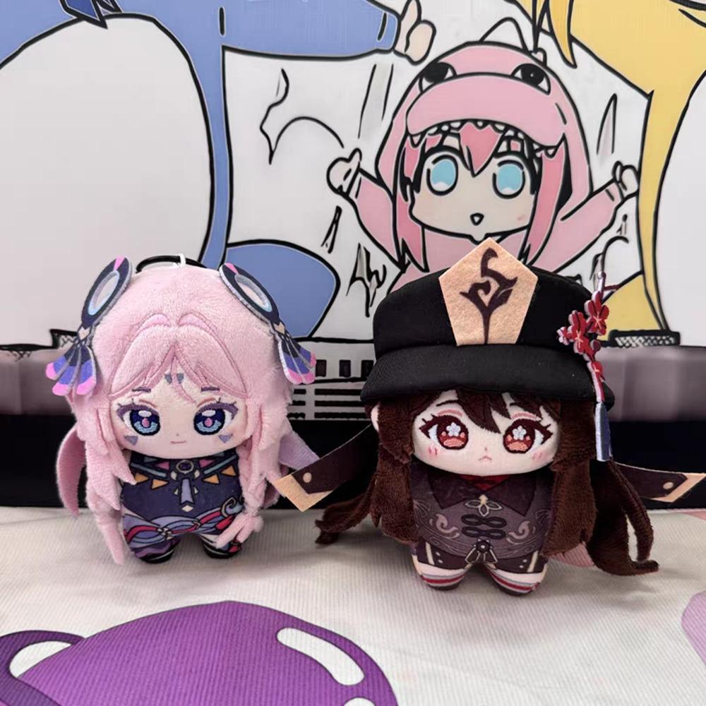 Genshin Impact Plush Toys Tartaglia Hu Tao Kaeya Citlali Starfish Body Stuffed Dolls Anime Figure Pendant