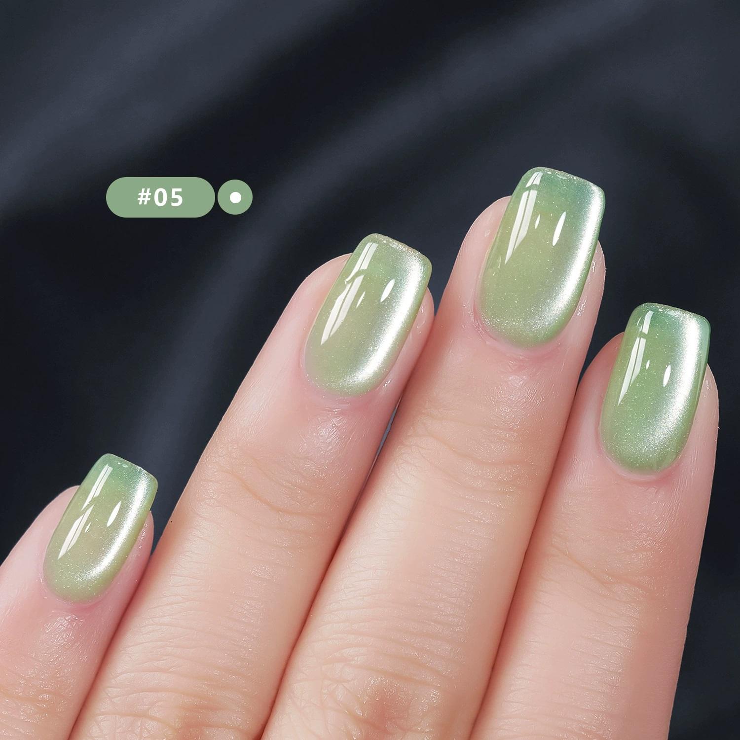 

5 мл искрящийся кошачий глаз гель для ногтей искусство блестки блестящий эффект УФ гель-лак мерцающая пыль DIY декор ногтей