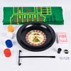 Set di Giochi Premium 5-in-1 con Ruota della Roulette da 10 Pollici, Giochi da Festa Casinò per Intrattenimento Domestico, Bar e Riunioni Familiari