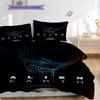 Alien Earth Unknown Threepiece Set 1 Duvet Cover 2 Pillowcase Without Core Soft And Comfortable Christmas Birthday Gift Bedding Set