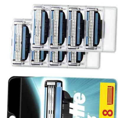 8 Stück Gillettee Mache 3 Blade Men Rasierkassetten Rasierkartusche Mache3 Rasierklingen