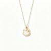 Charming Cat Choker Necklace with Faux Mother-of-Pearl Pendant - Simple, Elegant Design for Women