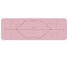 TPE Extra Thick Yoga & Fitness Mat with Posture Lines