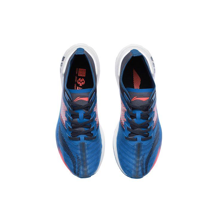 Li Ning Shadow Essential Running Shoes Men's Low Top Blue/Orange ARHR121-4