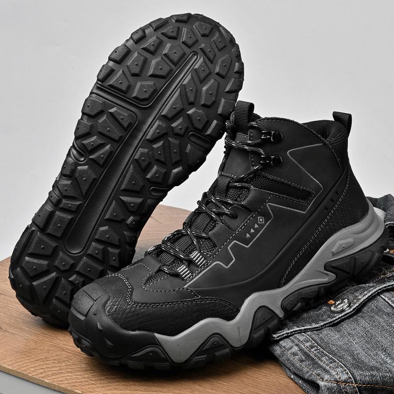 Scarponcini da Trekking Comodi da Uomo Sneakers Casual Scarpe da Passeggio Quotidiano da Viaggio Calzature da Trekking alla Moda Scarpe in Mesh Leggere