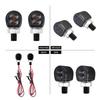 Motorcycle LED Turn Signal 8mm Mini Indicators Rear Front Blinker Lights Amber Flasher Lamp Universal For Cafe Racer For Harley