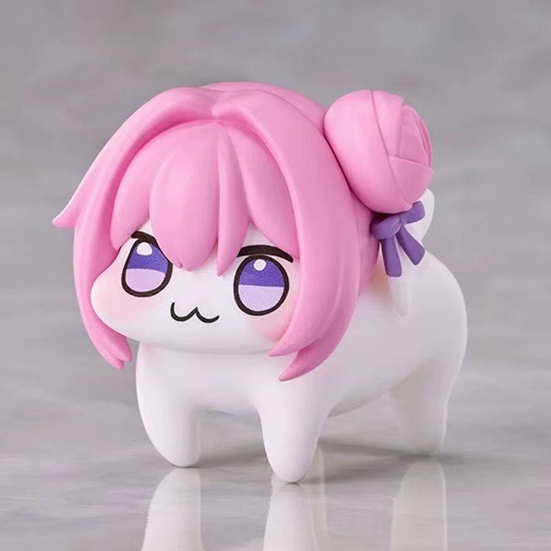 Doro Nikke Goddess Of Victory Dorothy Chibi Figure Pink Dog Game Anime Figurine Desktop Decoration Collectible Model Toy Statue