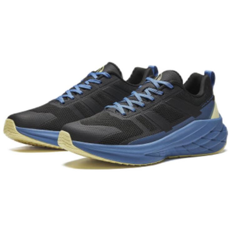 

Новые кроссовки Anta с амортизацией, дышащие, с низким верхом, повседневные, для бега, мужские, черно-синие, рисовые 112425537S-2 40