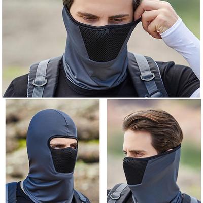 Outdoor Mens Hiking Cycling Mask Scarf Breathable Neck Sun Sport Face UV Protection Summer Cove N5W0