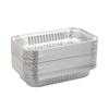 Kenmaidu Thickened Rectangular Tin Foil Box – High-Temperature Resistant Disposable Aluminum for Baked Wings, Oven Use, Customizable