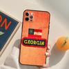 Georgia State Flag Funda Case For iPhone 16 Pro Max 14 11 12 13 15 Pro Max Mini XR 16e 15 16 Plus Phone Cover