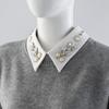 Perfect Match Shirt Detachable Collar For Women'S Suit Neckwear Ties Removable Neckwear Sweater Dress False Collar Clothing Accessories