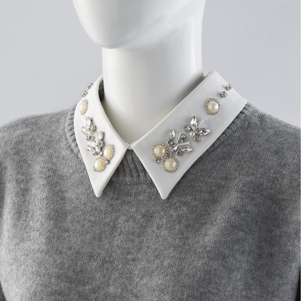 Perfect Match Shirt Detachable Collar For Women'S Suit Neckwear Ties Removable Neckwear Sweater Dress False Collar Clothing Accessories