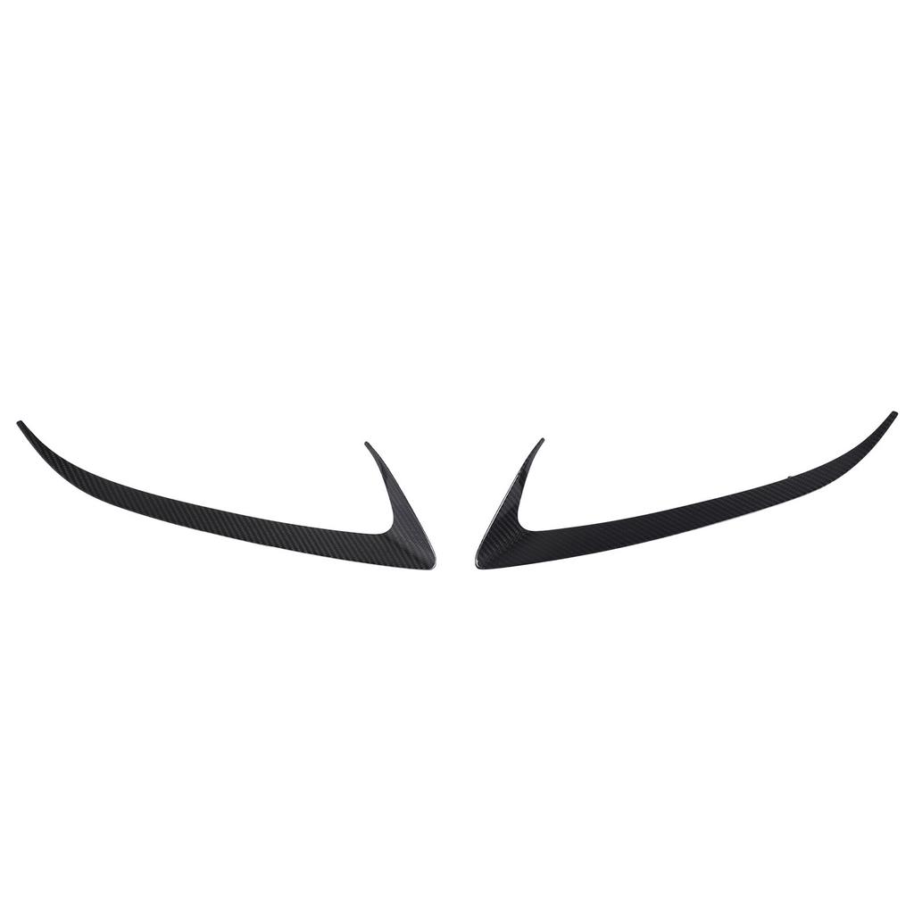 2Pcs Front Headlight Eyelid Carbon Fiber Headlight Eyebrow Cover Replacement for Subaru BRZ 2022 And Later