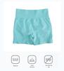 Women's Smiley Face Yoga Set: Breathable Peach Butt Shorts & Beautiful Back Bra