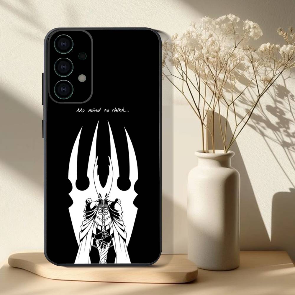 H-Hollow K-Knight Game Phone Case For Samsung S25,S24,S21,S22,S23,S30,Ultra,S20,Plus,Fe,Lite,Note,10,9,5G Black Cover