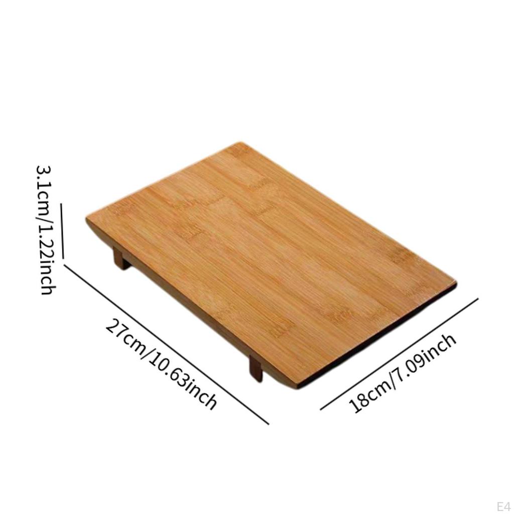 Sushi Schneidebrett Lebensmittel Serviertablett Sashimi Gericht Ständer für Restaurant Haushalt