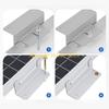 F26C Solar Mounting Set Includes Aluminum Brackets and Stainless Screws for Quickly Assembly on Various Locations