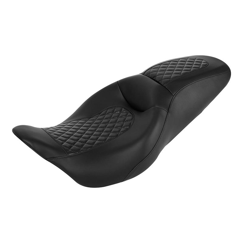 Motorcycle Driver Rider Passenger Pillion Seat For Harley Touring Street Road Glide 2009-2023