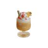 1Pcs Diy Dolls Accessories Cute Christmas Gingerbread Man Miniature Dollhouse Fruit Ice Cream Mini Ice Drink For Xmas Kids Gift