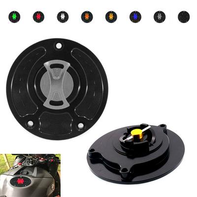 For KAWASAKI Z1000 Z750 Z800 ER650 ER 6N 6F Motorcycle CNC Fuel Tank Cap Gas Oil Tank Cover Petrol