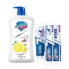 Pro-Health Toothpaste & Safeguard Lemon Shower Gel Bundle