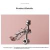 Retro Ironwork Band Ornament Metal Electroplating Mini Music Minimalist Guitar Violin Decoration Handicraft Classical Gift