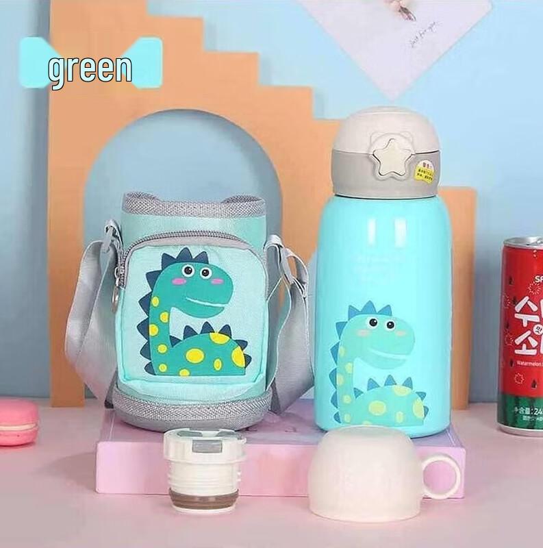 SGR-158 Kids Insulated Stainless Steel Straw Bottle, 600ml