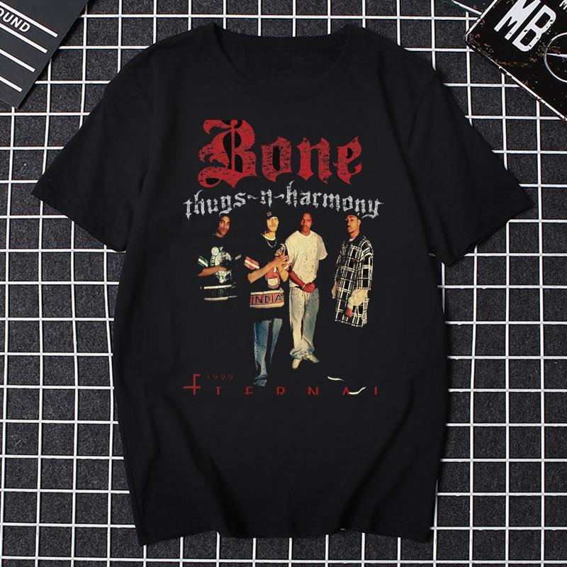 

Men T Shirt Bone Thugs N Harmony Shirt Retro Nostalgia Hiphop Classic Men Women Tshirt 4XL