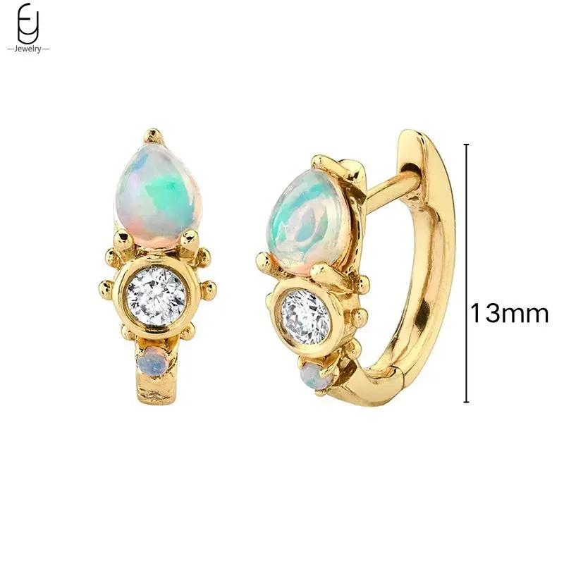 925 Silver Needle Vintage Snake Earrings Women Gold Round Ear Clips Punk Style Fashion Hoop Earrings Women Jewelry