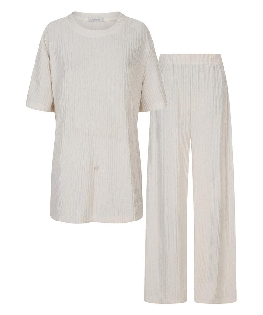MESENSE Wrinkle Loose Top & Bottom Set_Mb48Tps302Y