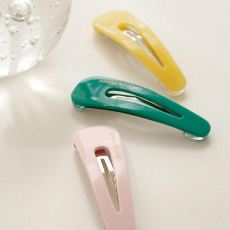 

J.Lauren French Painting Color Mini Hair Pin H01228 pink