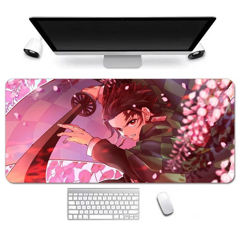 Demon Slayer Anime Mouse Pad PC Gamer gaming Accessory 40*90cm Office Carpet Large Desk Mat XXL Keyboard pad MousePad table mat