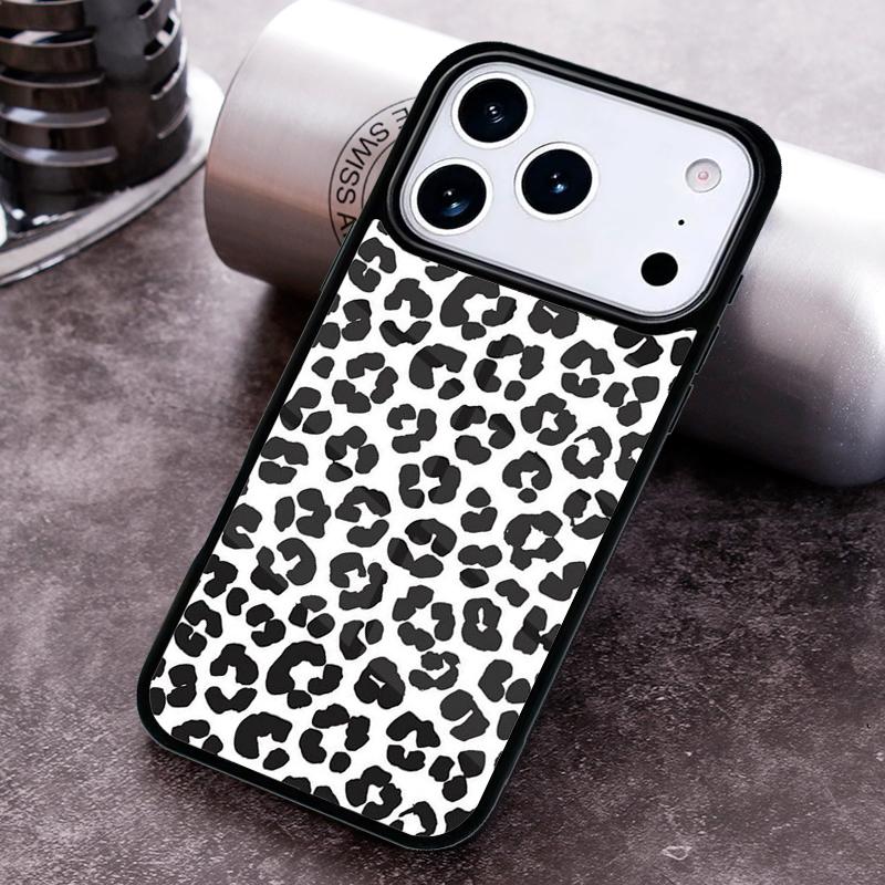 Dalmatian Cow zebra texture Phone Case For iPhone 17 16 15 14 13 12 11 Pro Max Plus 17Air Soft Silicone Cover