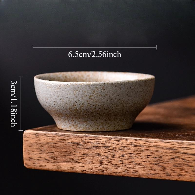 

1pcs Coarse Pottery Tea Cup Chinese Retro Tea Bowl Master s Cup Home Office Teaset Drinking Utensils Tea Ceremony Accessories 200ml