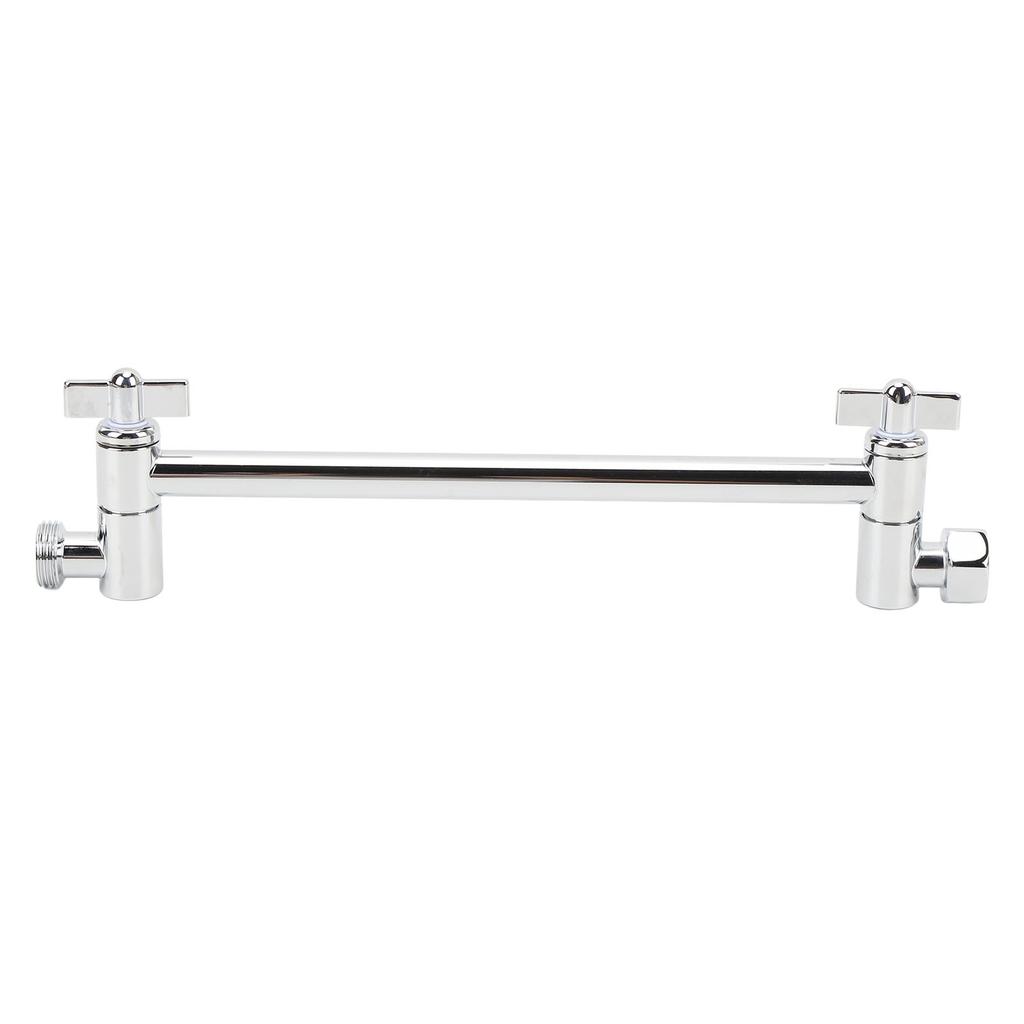 Shower Head Extension Arm Stainless Steel Adjustable Leakage Proof Shower Head Extender Bar for