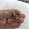 Adjustable Mens Ring With Dragon Motif Geometric Design Vintage Style Unisex Statement Finger