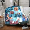 1pc Haaland4 Blanket, Gift, for Men and Women, Soft Blanket, Good for Sofa Bed Couch Travel, Lightweight Flannel Blanket