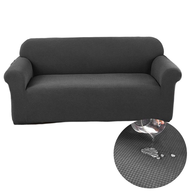 Waterproof Couch Cover, Dual Waterproof Sofa Cover, Stretch Jacquard Sofa Slipcover, Leakproof Furniture Protector for Kids, Pet