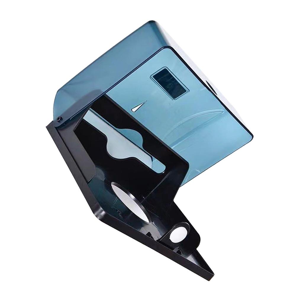 Tissue Box ABS Simple Large Capacity Space Saving Wall Mounted Tissue Holder for Hotel Toilet Home