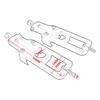 Rear Wheel Axle Blocks Chain Adjusters Tensioners Kit for KAWASAKI Ninja ZX10 ZX10R ZX-10R ZX1000 ZXT00 2011 2012 2013 2014 2015