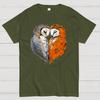 Owls In Love Cotton Summer Casual Cool Loose T-Shirt